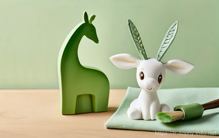 소피루비 상징적인 요소 - **Prompt 2: Timeless Comfort and Connection with Sophie la Girafe**
    "A heartwarming scene depict...
