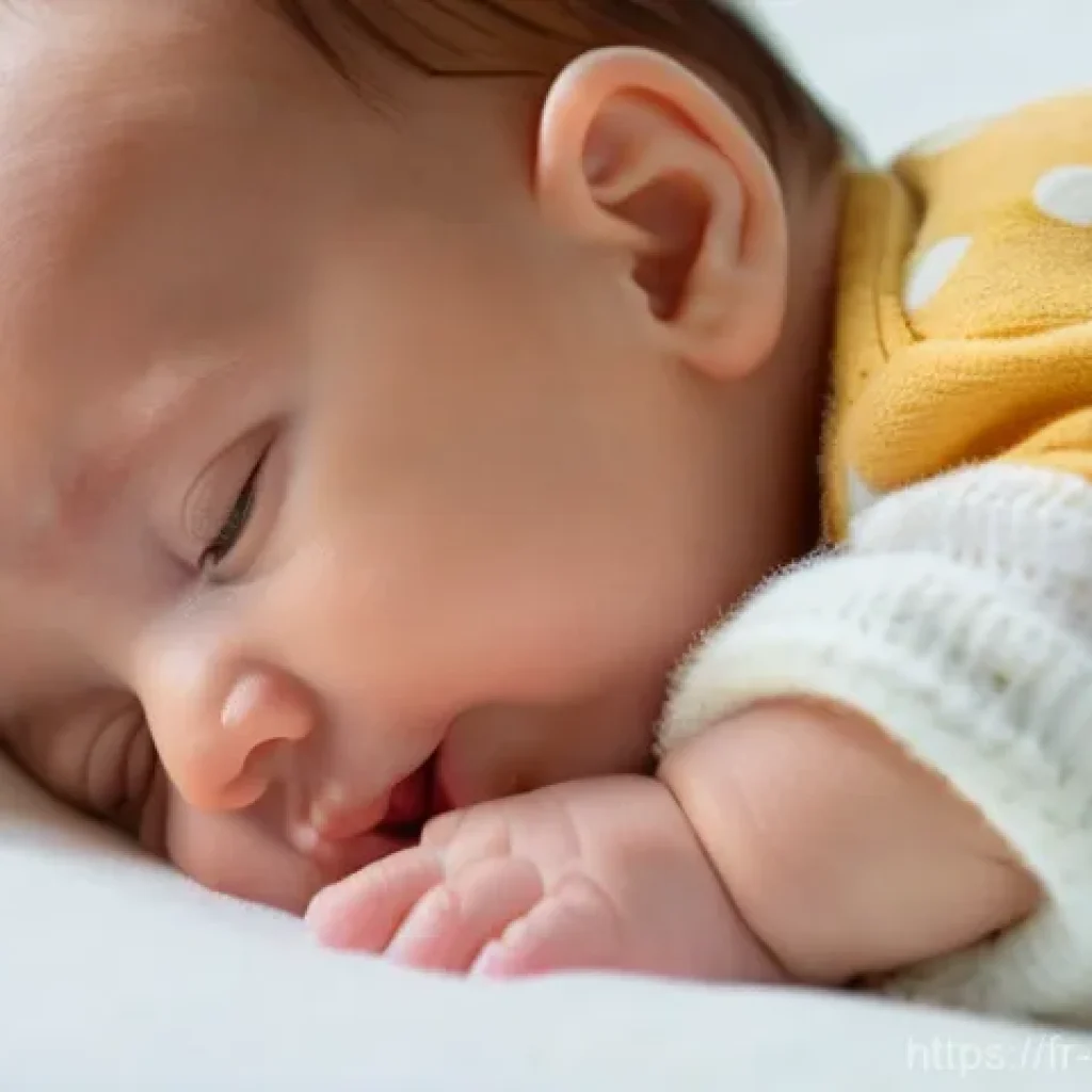 소피루비와 놀이문화 - A warm and inviting close-up photograph of a happy baby, approximately 6-9 months old, joyfully inte...