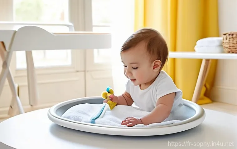 소피루비 국내외 반응 - **Prompt:** A delightful 10-month-old baby, dressed in simple, comfortable clothing (e.g., a cute ro...